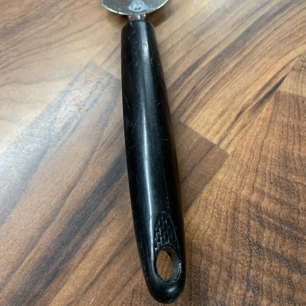 EKCO Forge Flat Cake Frosting Spreader Vintage USA Black Handle Spatula